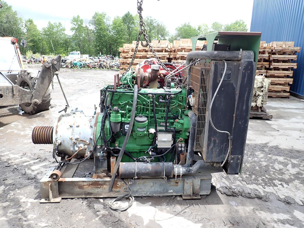 Used 2007 John Deere 6090HF485 Diesel Engine POWER UNIT