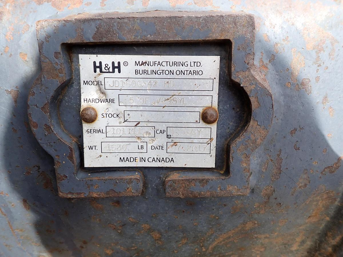 Used 2015 John Deere 160G LC Excavator HYDRAULIC THUMB & QC