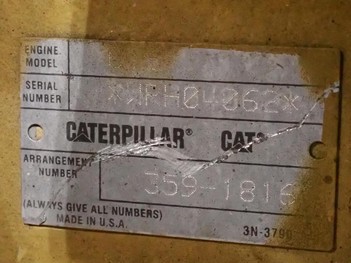 Used 2013 CAT C18 Twin Turbo Diesel Engine AR # 366-9753