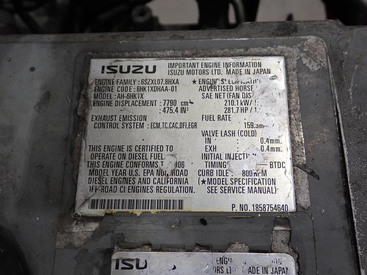 Used 2006 Isuzu 6HK1-XYSA-01