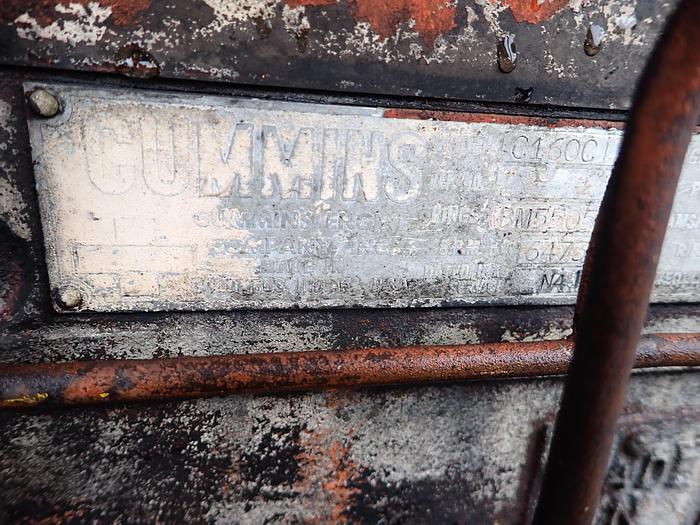 Used 1965 Cummins C160 Diesel Engine