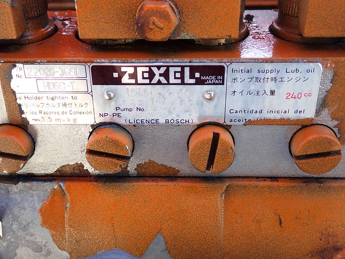 Used Hino H06C-T Turbo Diesel Engine HITACHI EX220 Excavator