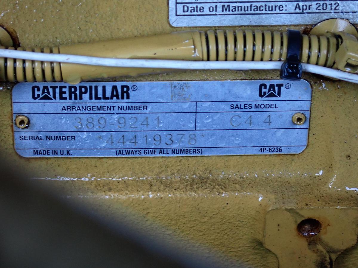 Used 2012 Sullair 375CA3 375 CFM Air Compressor CAT DIESEL
