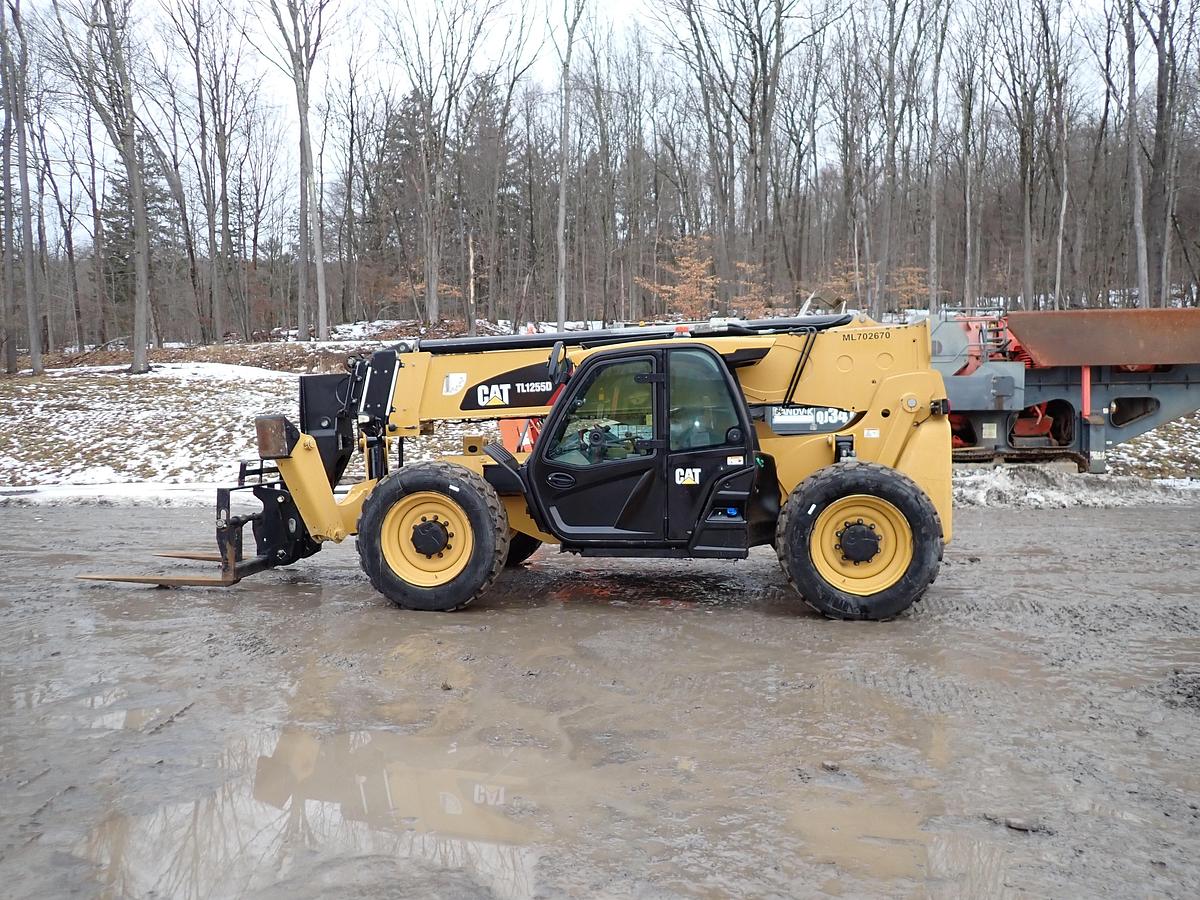 Used 2020 CAT TL1255D 12K Telehandler 