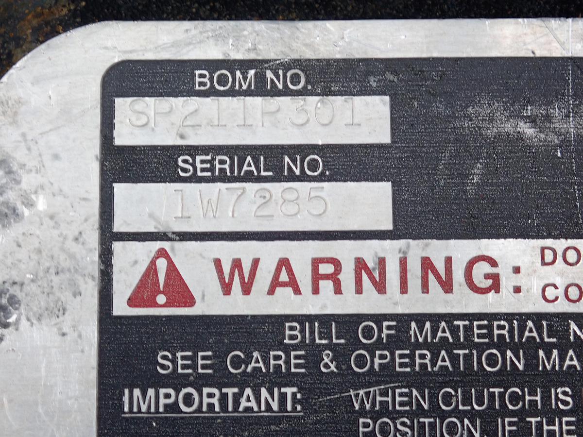 Used 1999 John Deere 4045TF250 Diesel Engine POWER UNIT w/ PTO CLUTCH