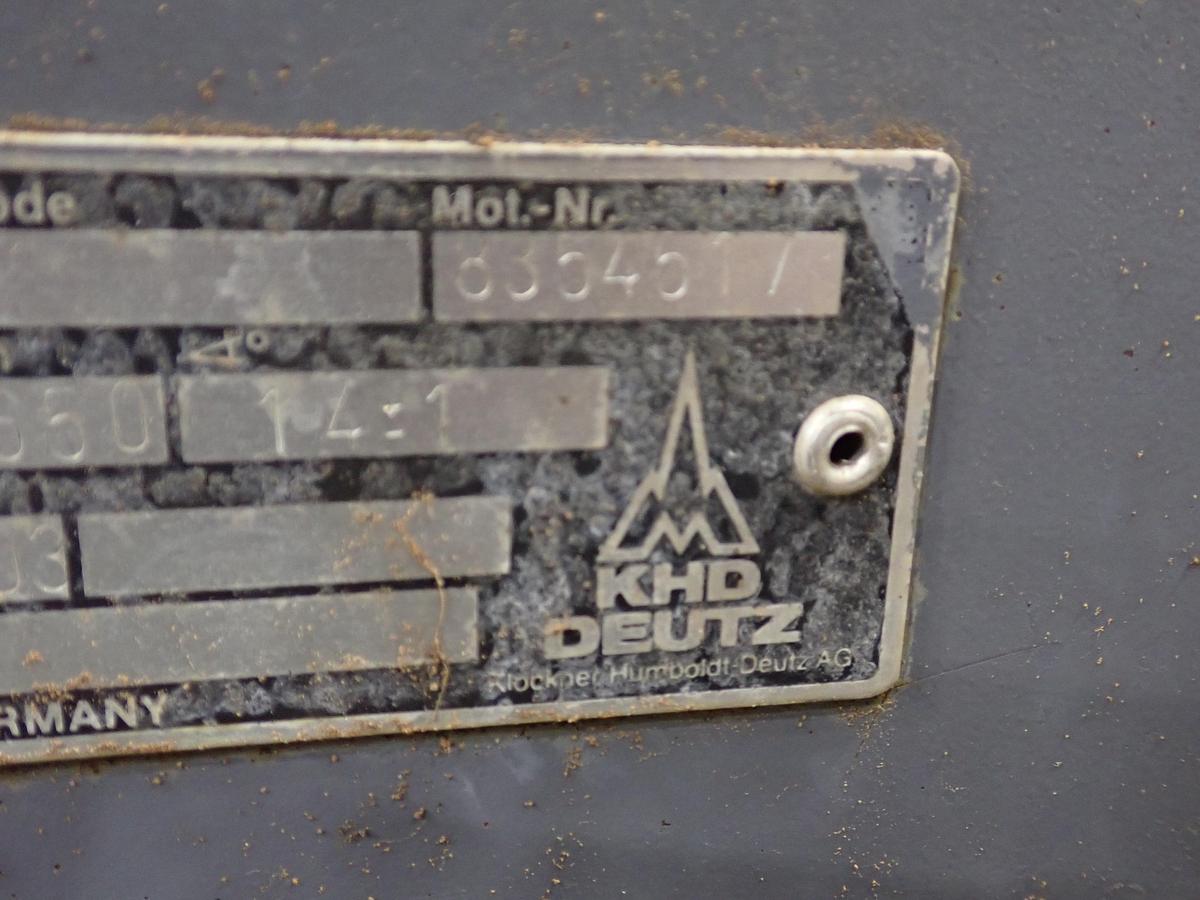 Used Deutz BF4L1011 Turbo Diesel Engine w/ CONTROL PANEL