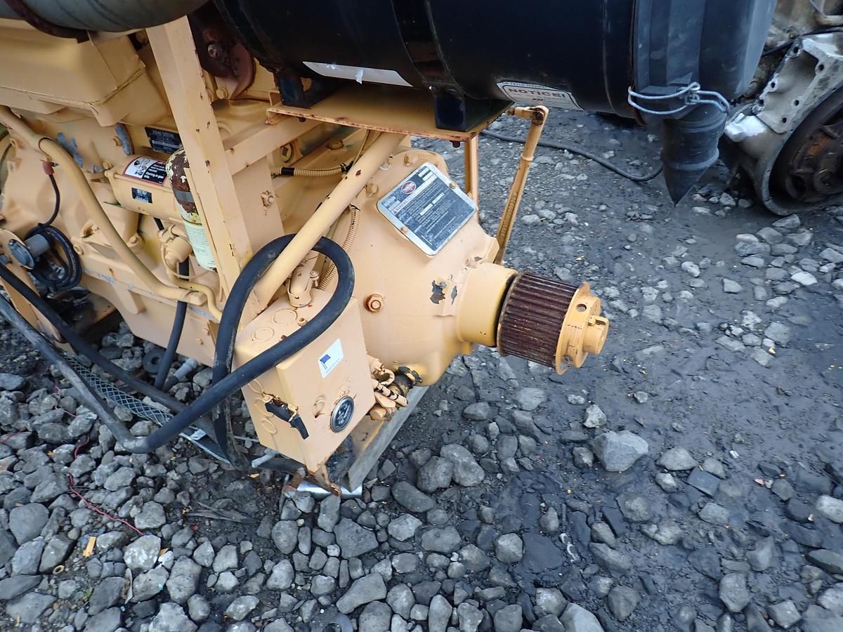 Used John Deere 6081AF001 Diesel Engine Power Unit W/ PTO CLUTCH!