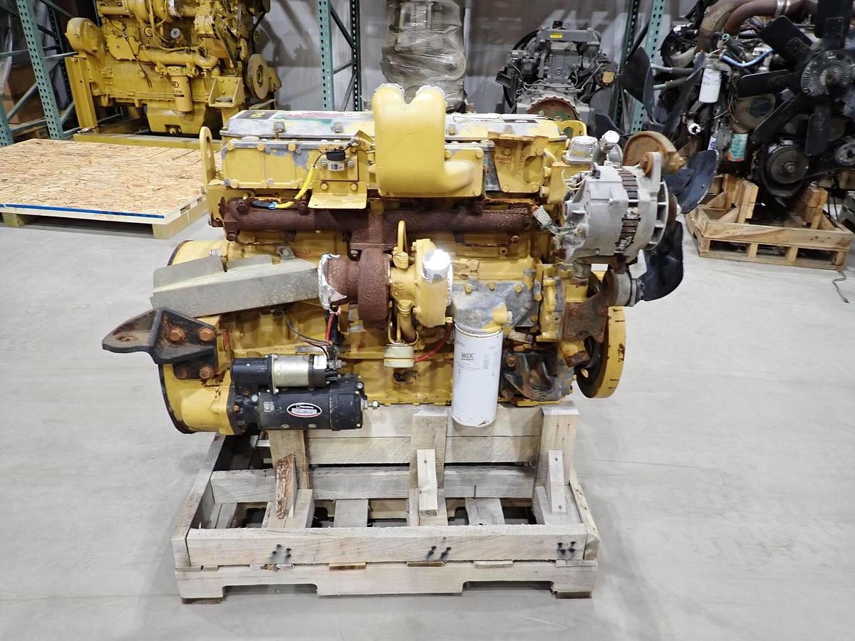 Used 2003 CAT 3126 Truck Engine 350 HP LOW MILES! 40 PIN 130-1500