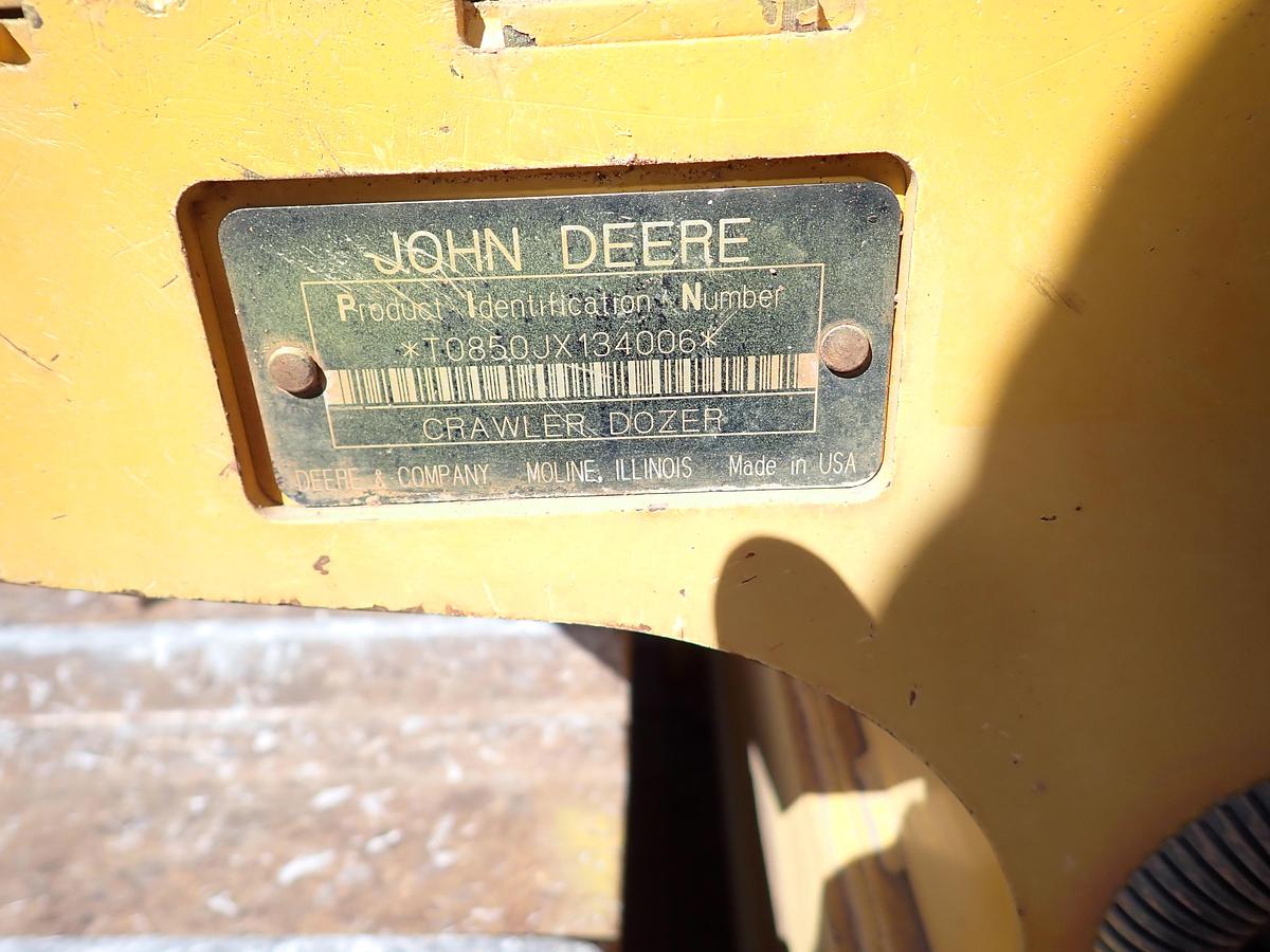 Used 2006 John Deere 850J WLT Crawler Dozer