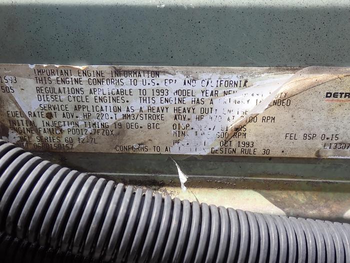Used 1993 Detroit Diesel 12.7 Series 60 DDEC 3