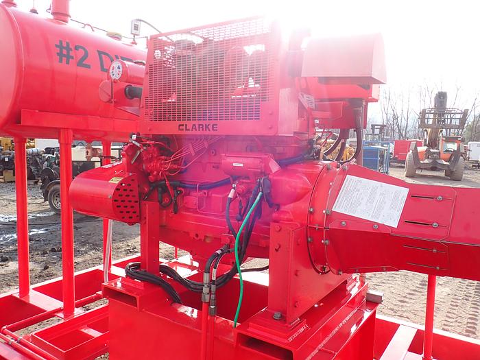 2015 Clarke JU6H-UF30 Fire Pump