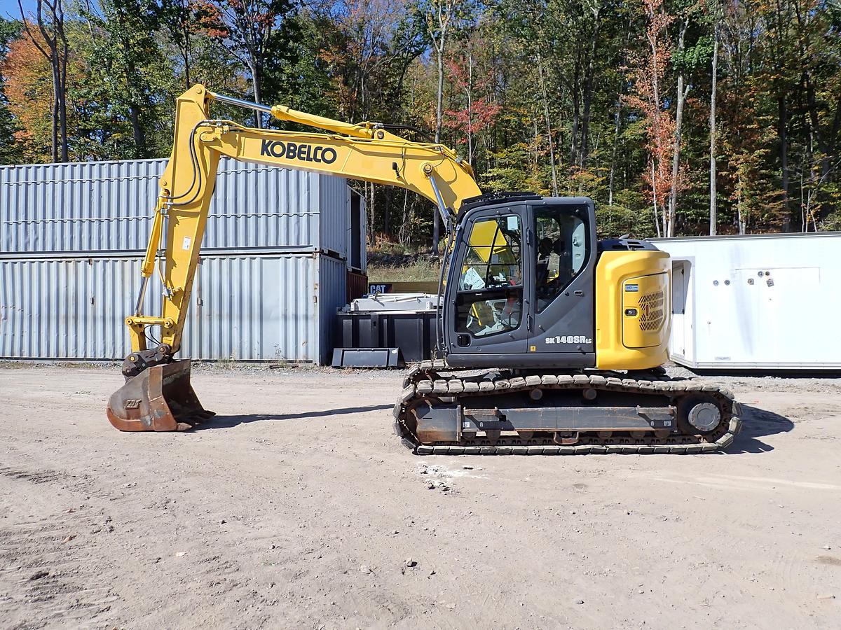 Used 2022 Kobelco SK140SRLC-7 Hydraulic Excavator SUPER CLEAN!