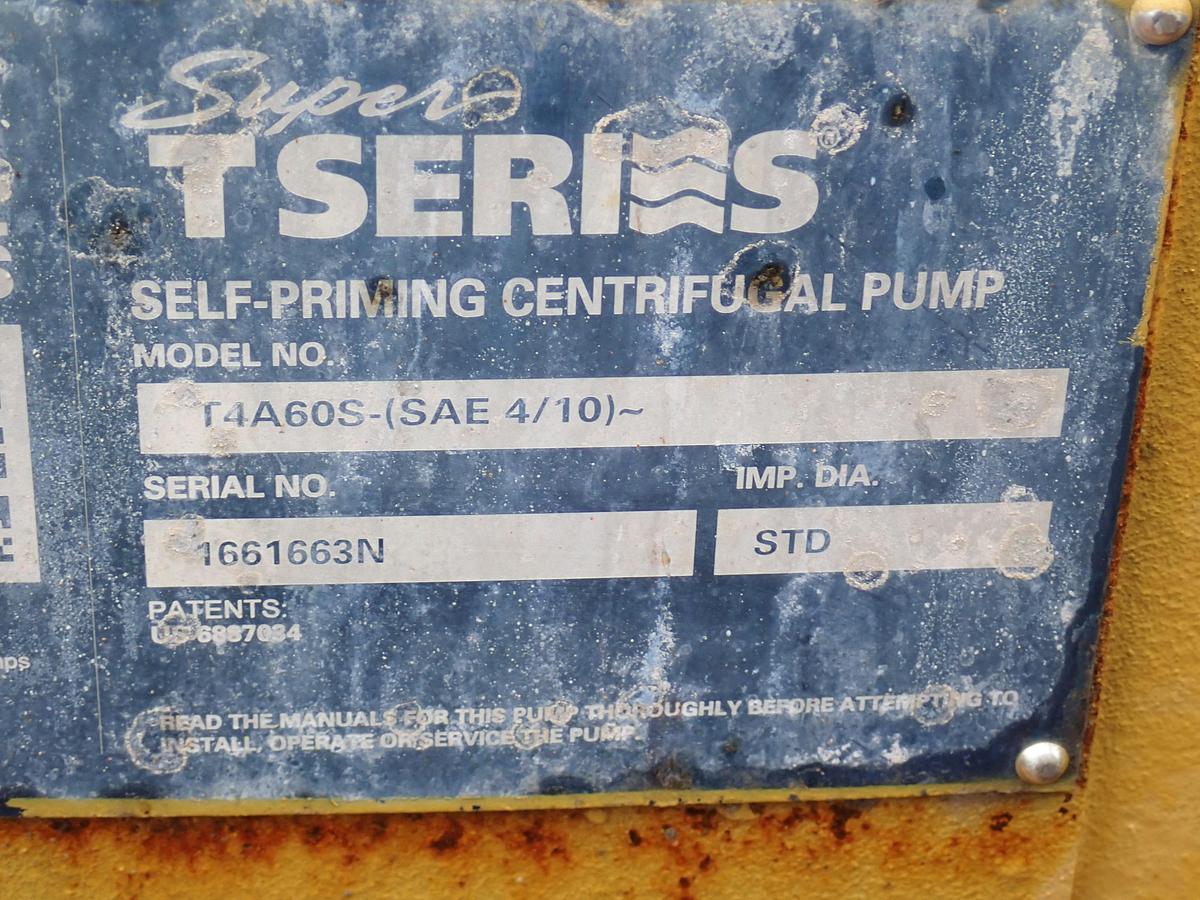 Used 2016 Gorman Rupp T4A60S 4" Water Pump