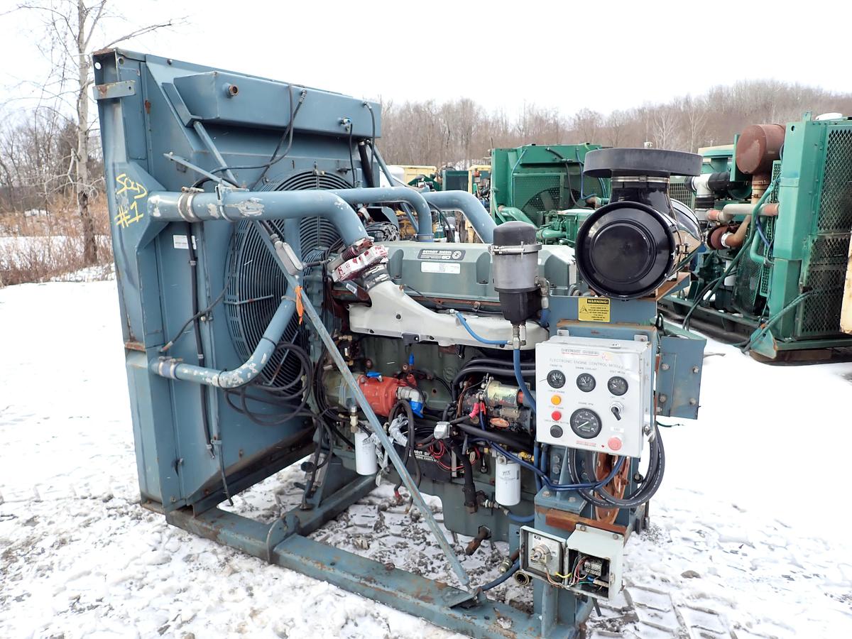 Used 2003 Detroit Diesel 14 Liter Industrial Power Unit 600 HP 