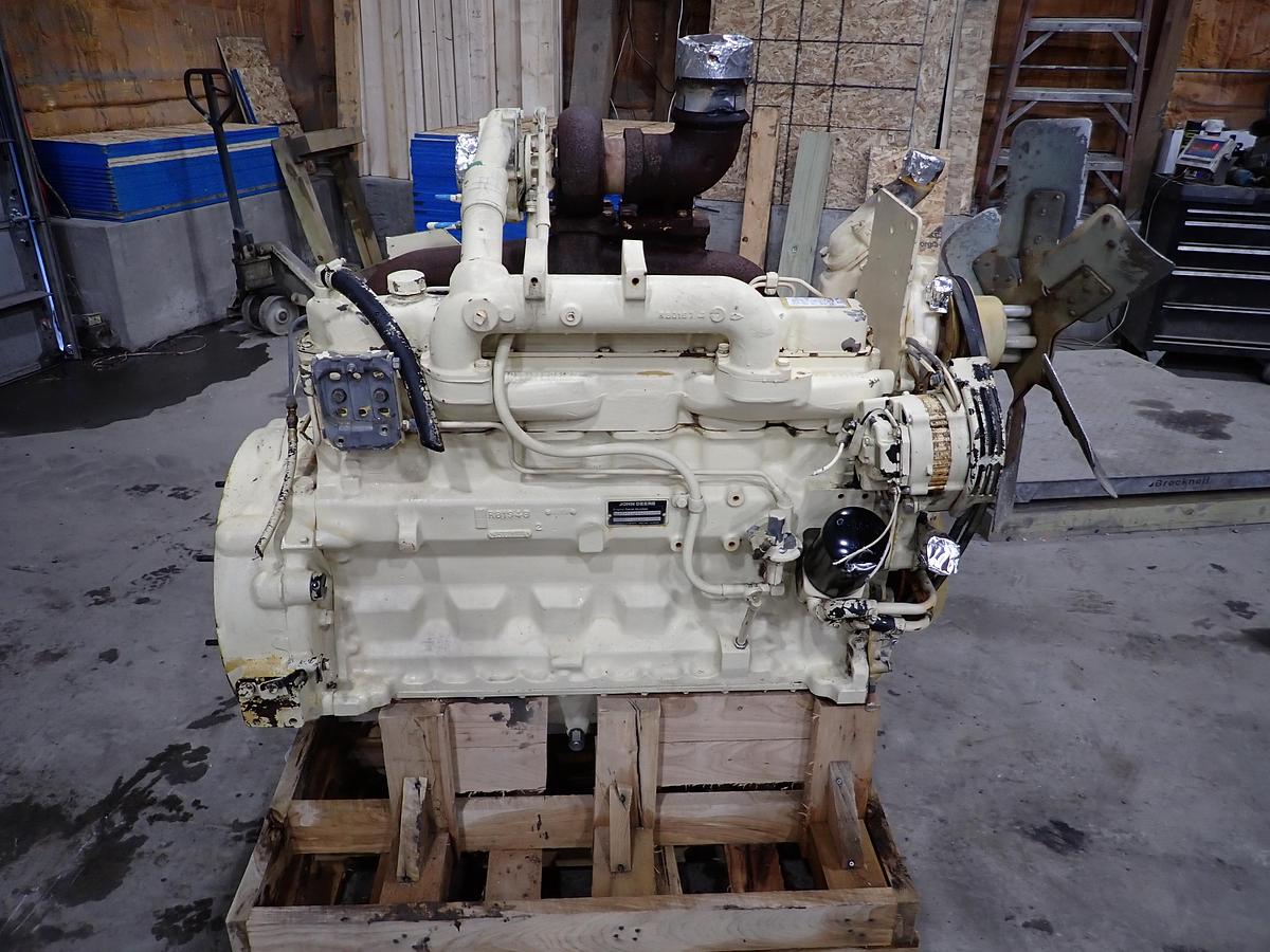 Used John Deere 6359TF002 Turbo Diesel Engine VERY LOW HOURS!