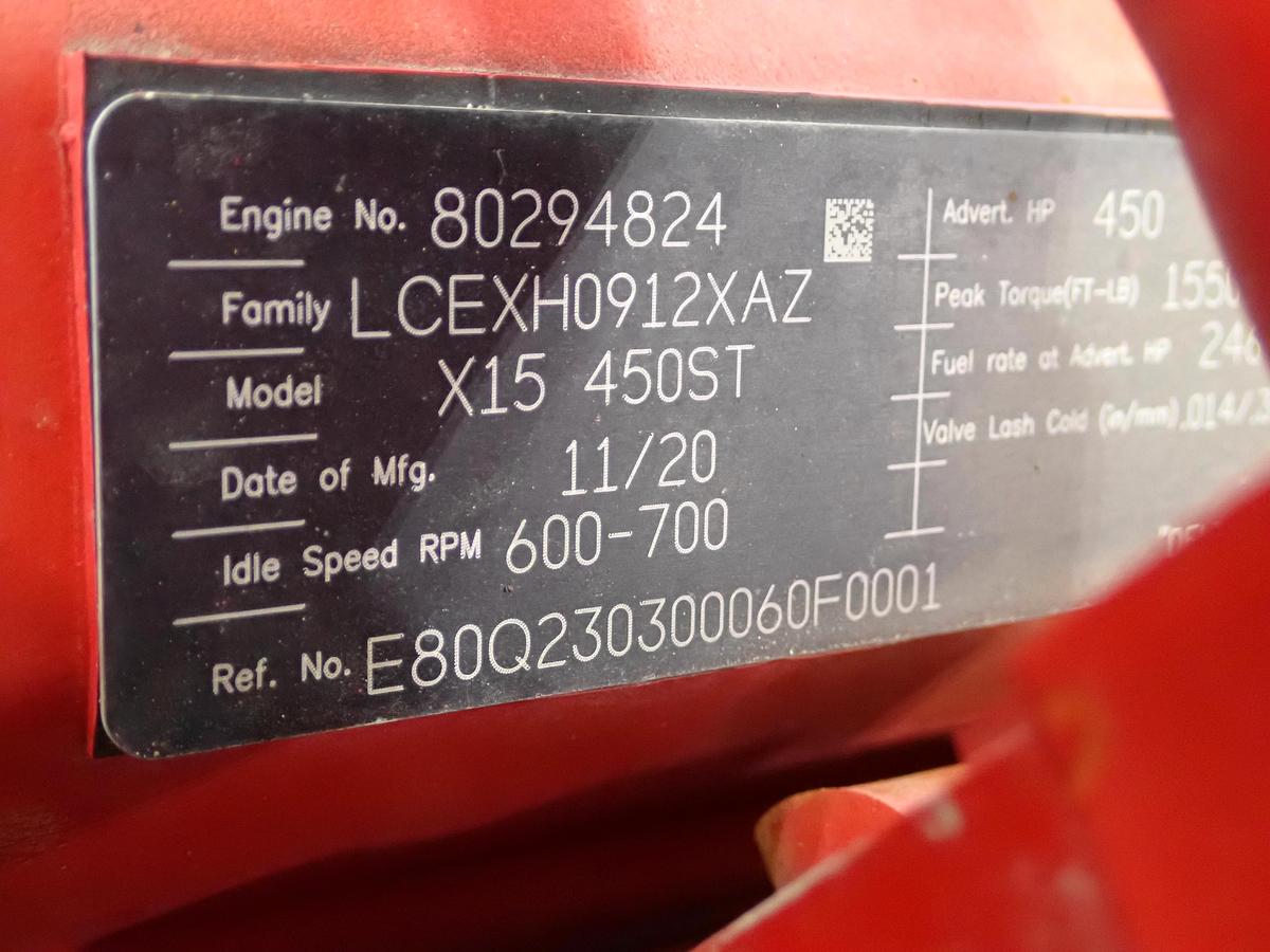 Used 2020 Cummins X15 450ST Diesel Engine 49K MILES! 