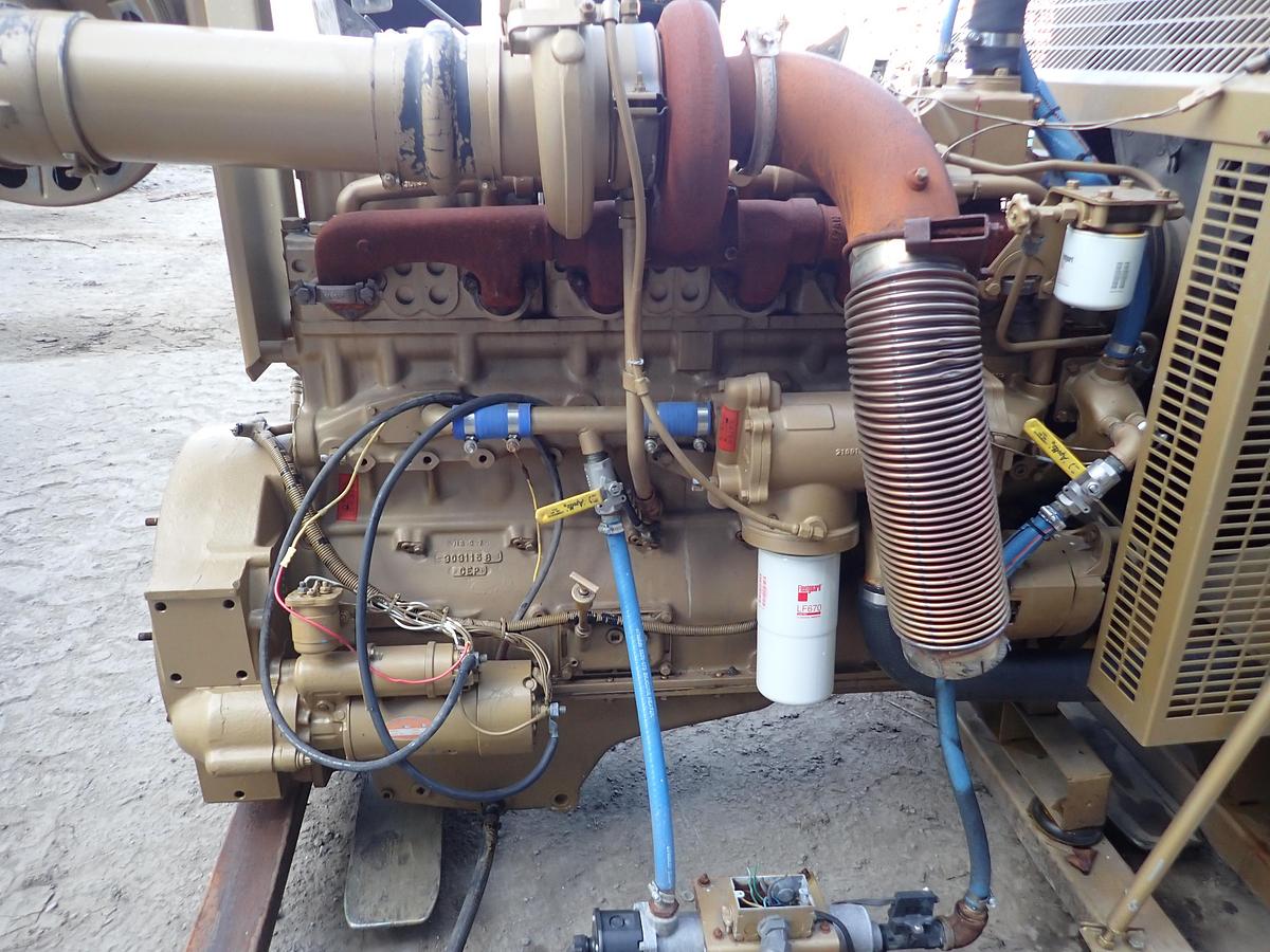 Used 1987 Cummins NT855-G Diesel Engine Power Unit 875 HOURS!