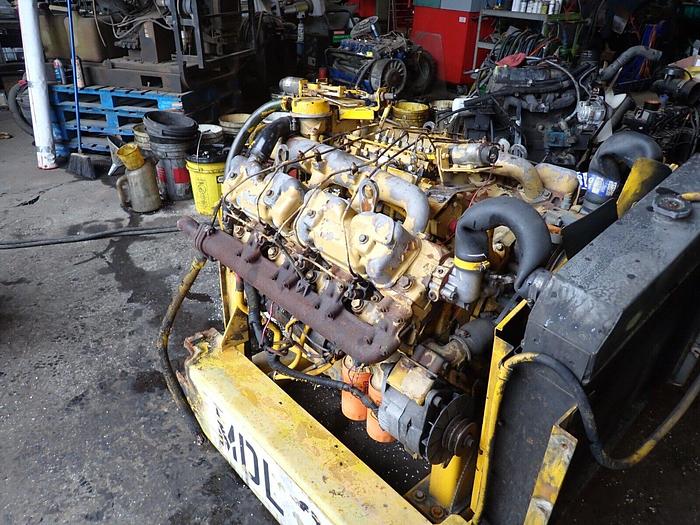 Used Perkins V8-540 Diesel Engine GOOD RUNNER! VIDEO! V8.540 Massey Tractor