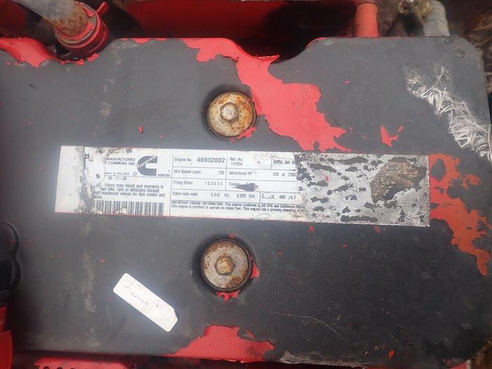 Used 2008 Cummins ISB 6.7 Turbo Diesel Engine RUNS EXC! 200 HP CPL 3238 LOW MILES!