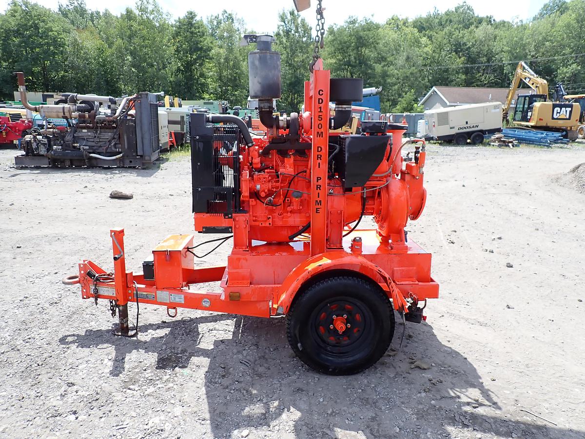 Used 2014 Godwin CD150M 6" Water Pump JOHN DEERE DIESEL