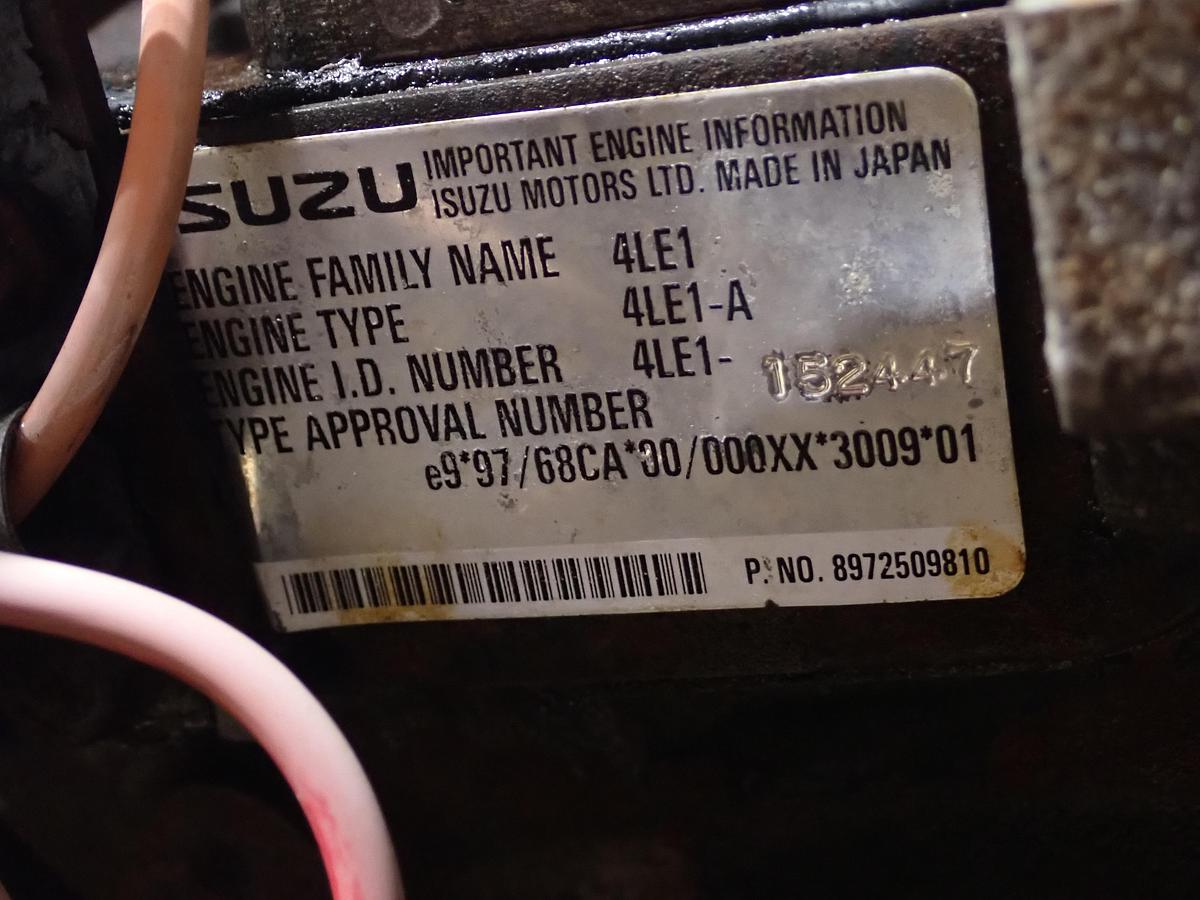 Used 2002 Isuzu 4LE1 Diesel Engine COMPLETE POWER UNIT!