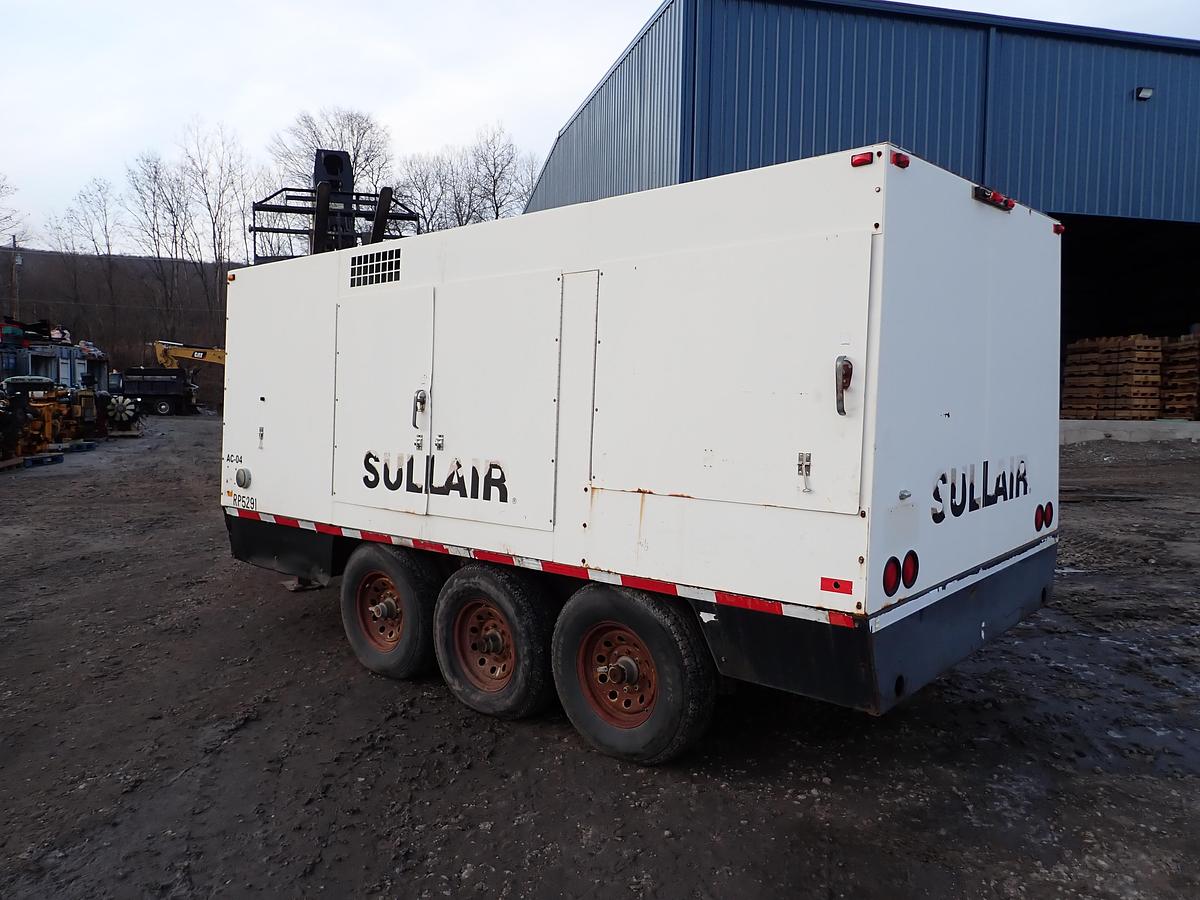 Used 2006 Sullair 1150XHA 350 PSI Air Compressor CAT DIESEL