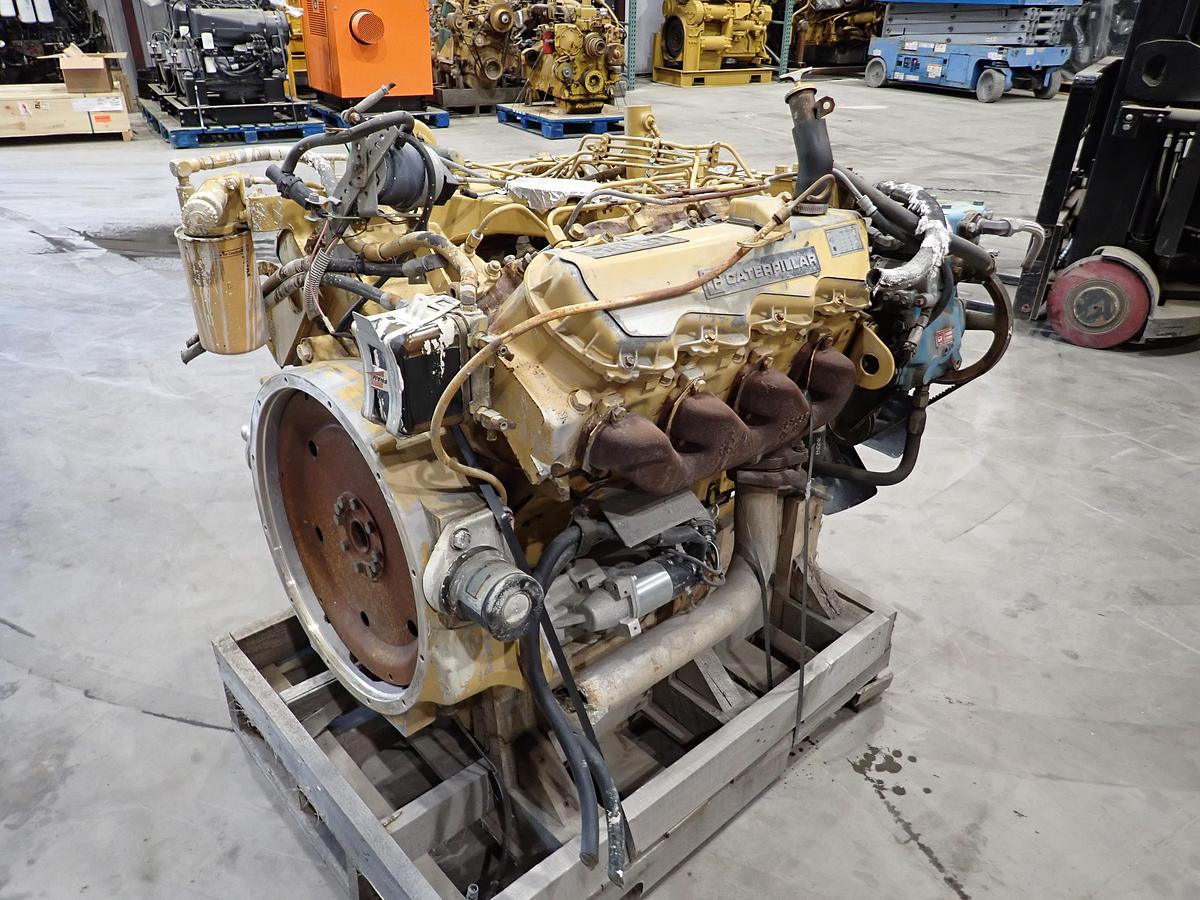 Used 1986 CAT 3208 Diesel Engine 16K MILES! AR # 7C-1553