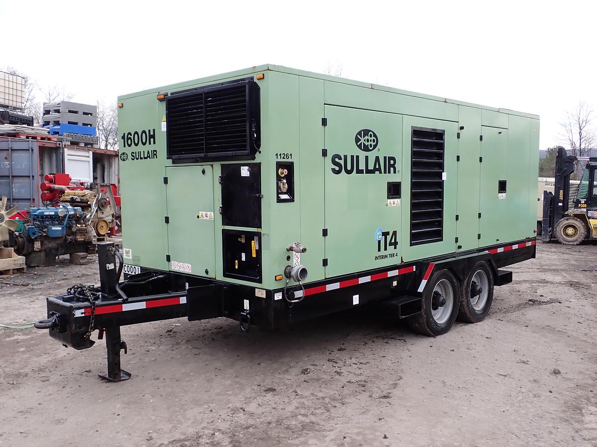 Used 2014 Sullair 1600HAF 1600 CFM Air Compressor