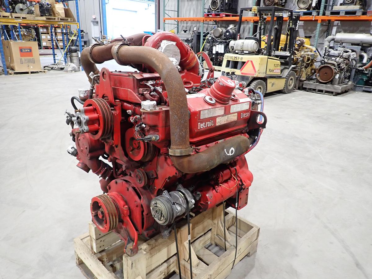 Used 1993 Detroit Diesel 6V92TA Truck Engine 350 HP DDEC