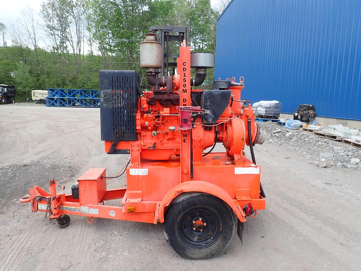 Used 2014 Godwin CD150M 6" Water Pump JOHN DEERE DIESEL