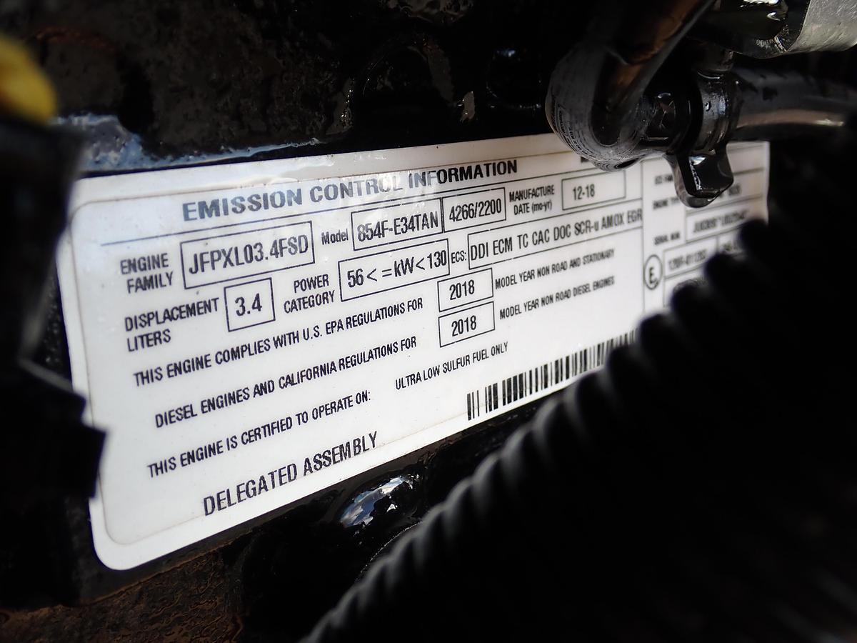 2018 Perkins 854F-E34TA Diesel Engine POWER UNIT