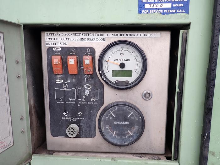 Used 2008 Sullair 900BHDTQCA3 900 CFM Air Compressor