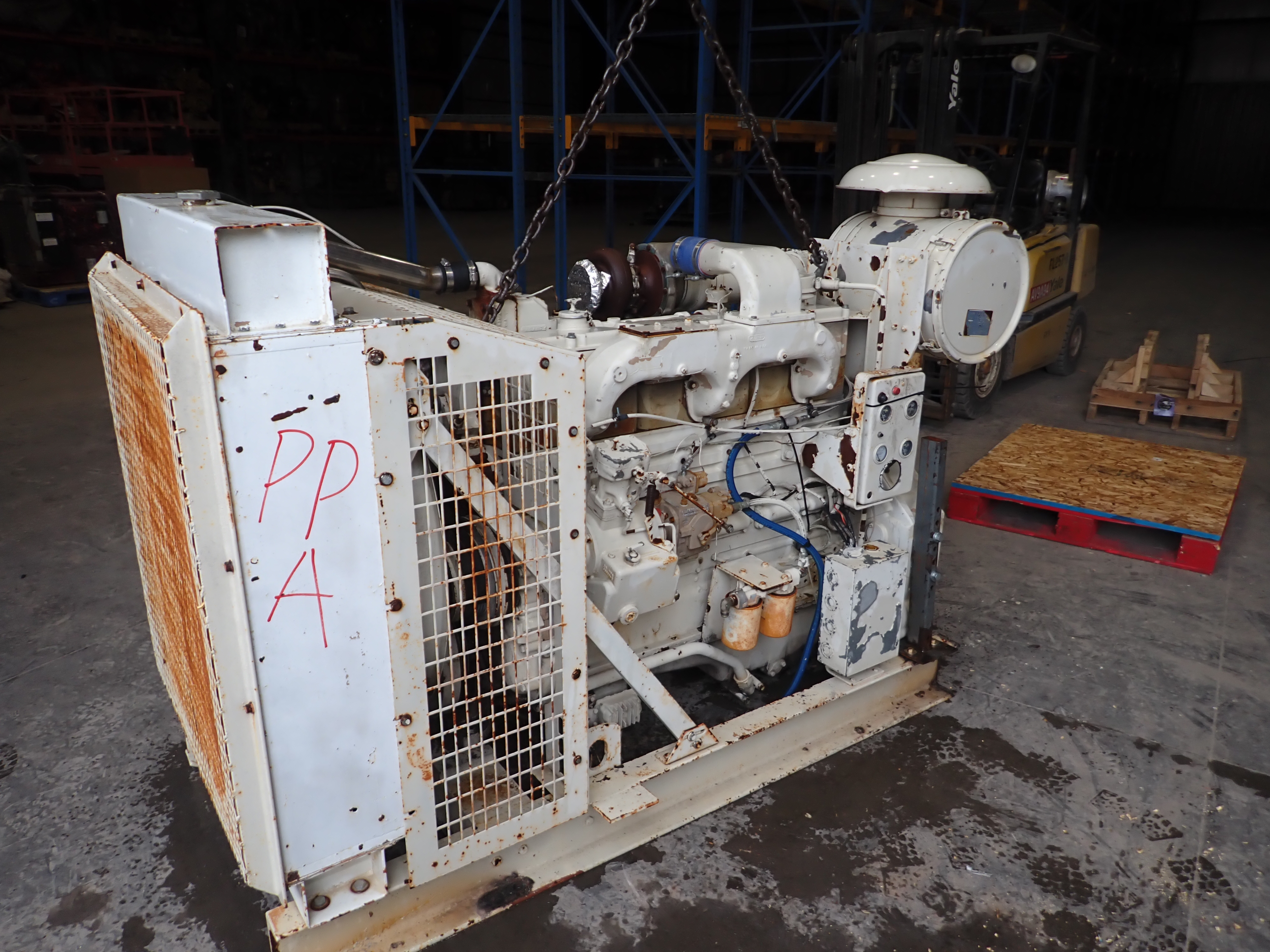 Used 1977 Cummins NT855-G Diesel Engine POWER UNIT