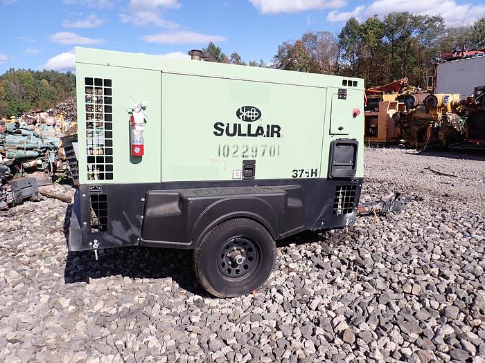 Used 2018 Sullair 375DH/DPQ 375 CFM Air Compressor 150 PSI!