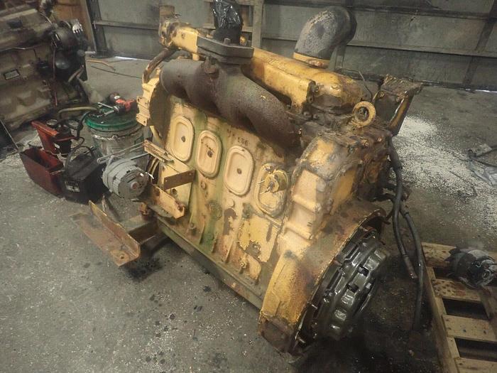 Used Detroit Diesel 4-71 Engine RUNS EXC VIDEO! LH Exhaust Terex Taylor Truck