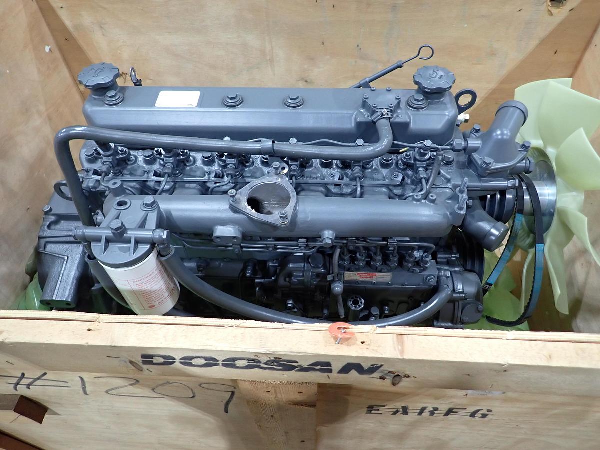 2005 Doosan Daewoo DB58 Diesel Engine UNUSED SURPLUS!