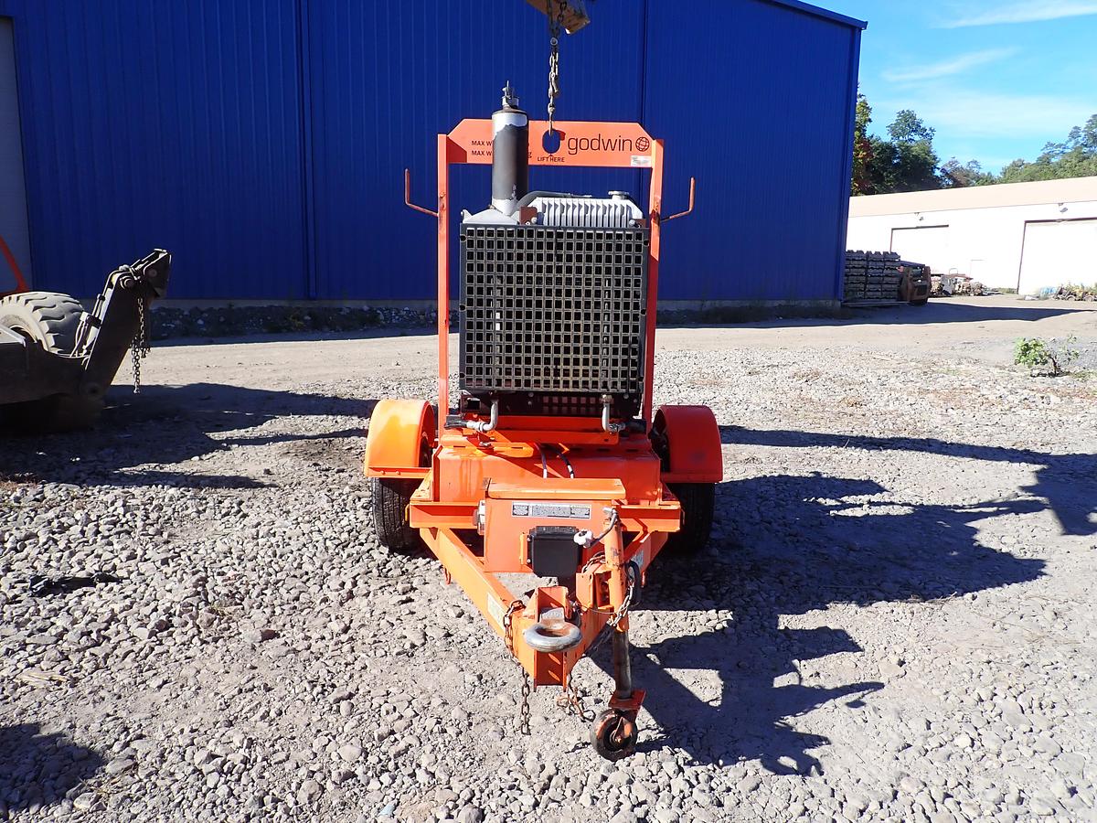Used 2016 Godwin GHPU30 Stationary Hydraulic Power Pack