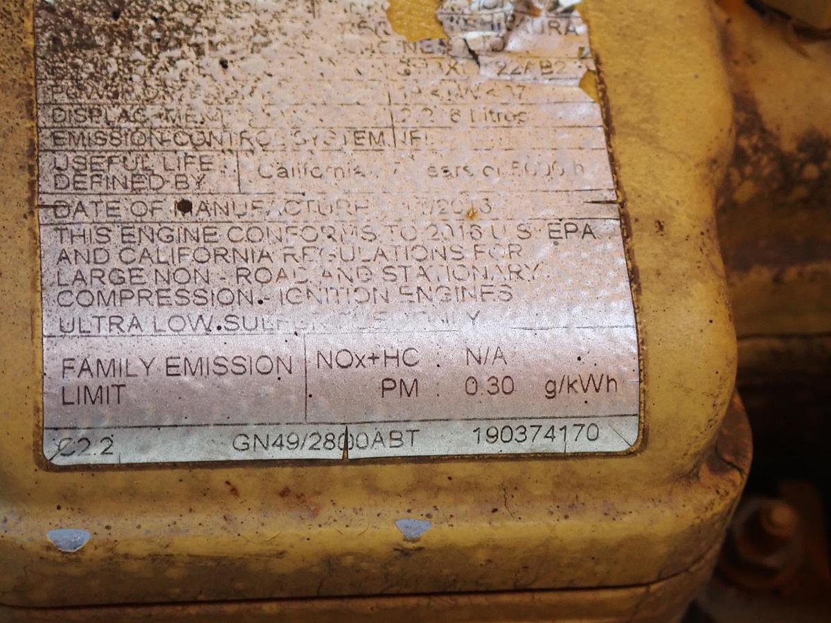 Used 2016 Atlas Copco XAS185CD7 Air Compressor 961 HOURS!