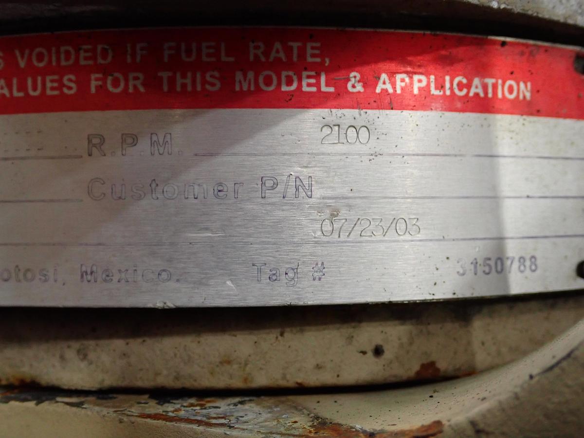 Used 2003 Cummins NTA855 C400 Diesel Engine TAKEOUT