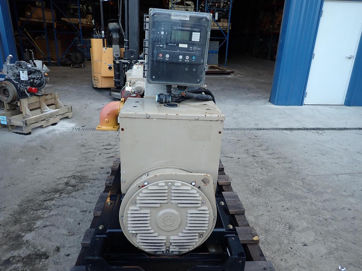 Used 2012 John Deere 4045TFM75 65 KW Marine Generator