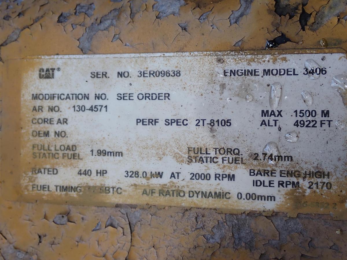 Used 2006 CAT 3406C Diesel Engine 460 HP POWER UNIT
