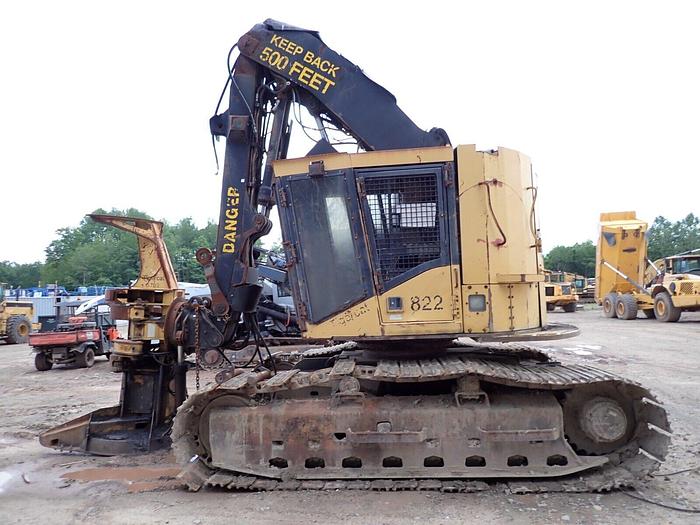 Used 2005 Tigercat 822 Tracked Feller Buncher CUMMINS DIESEL Harvester
