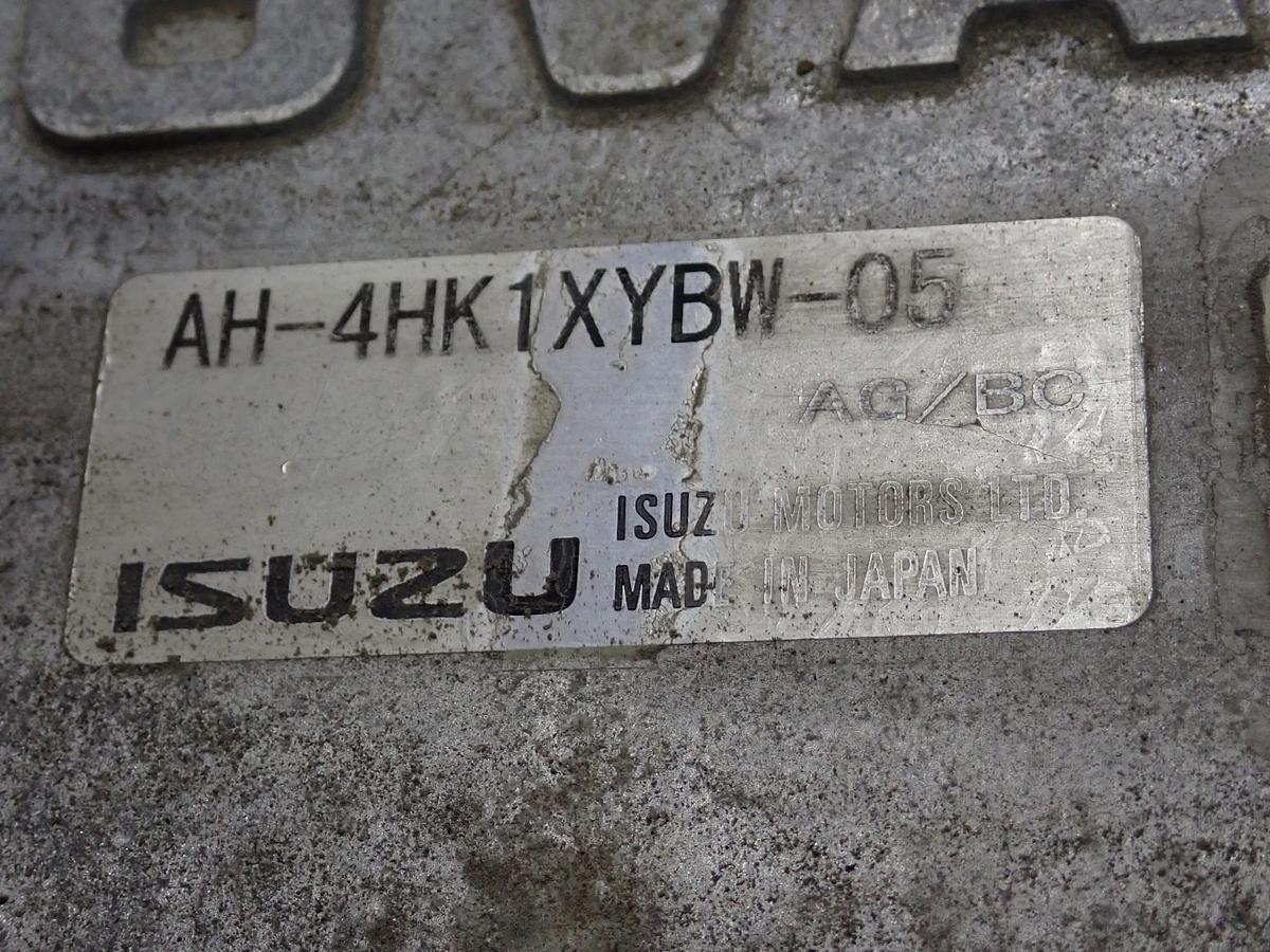Used 2010 Isuzu 4HK1-XYBW-05 Diesel Engine INDUSTRIAL