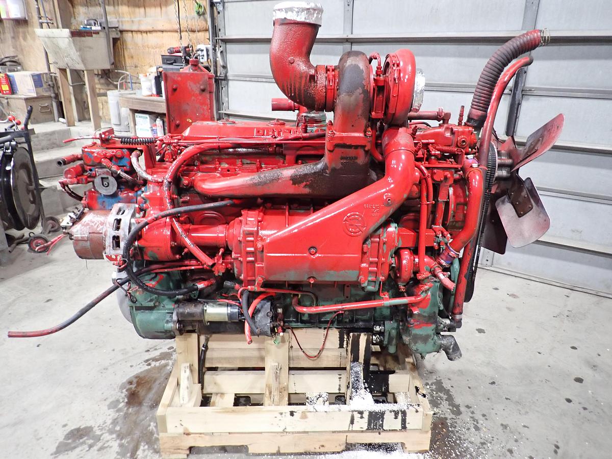 Used 2008 Detroit Diesel 6-71T Turbo Engine 1067-8341