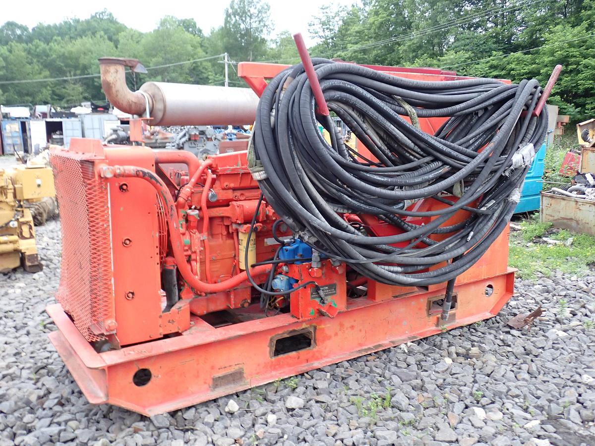 Used 1996 CAT 3306 DITA Hydraulic Power Unit Piledriver