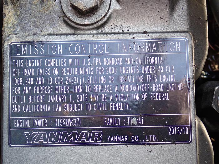 Used Yanmar 4TNV88-BDSA2 Diesel Engine