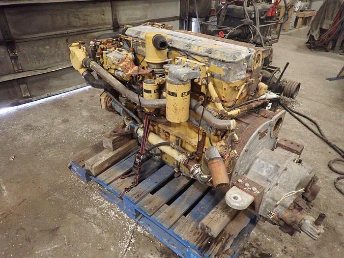 Used Caterpillar 3116 DITA Turbo Diesel Engine MARINE! ZF Gear CAT Boat