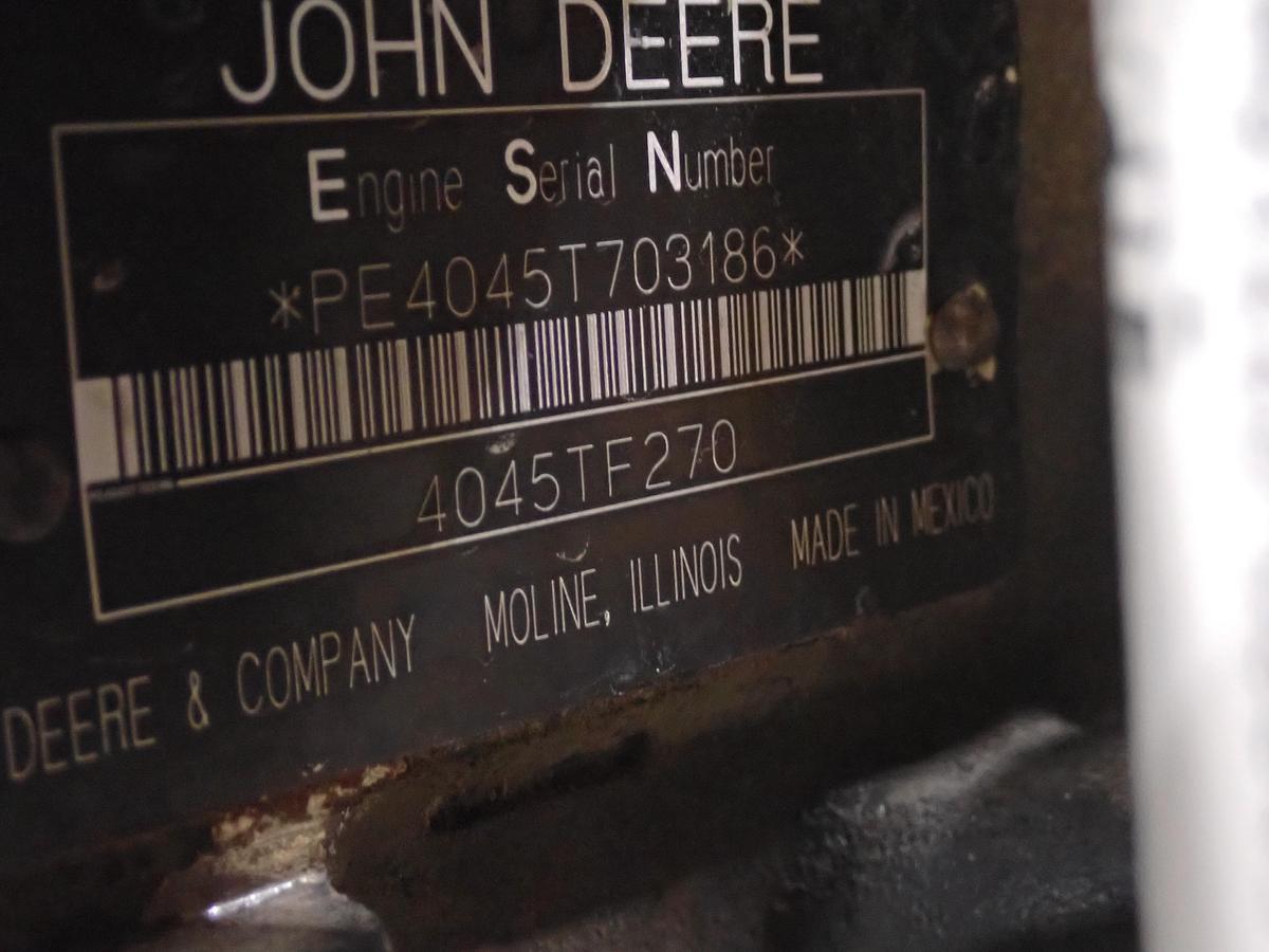 Used 2007 John Deere 4045TF270 Diesel Engine