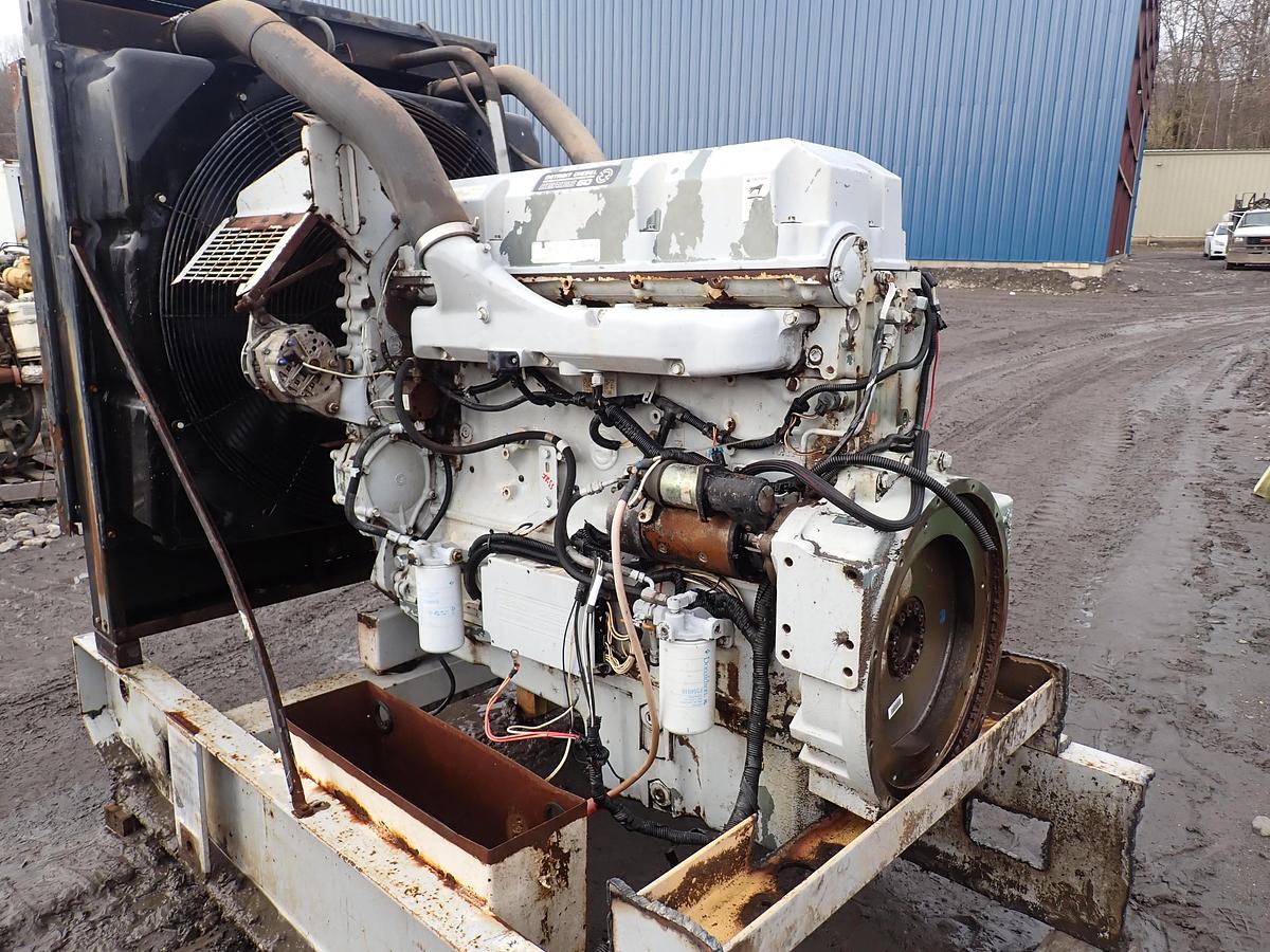 Used 2006 Detroit Diesel 14 Liter Industrial Engine POWER UNIT 635 HP