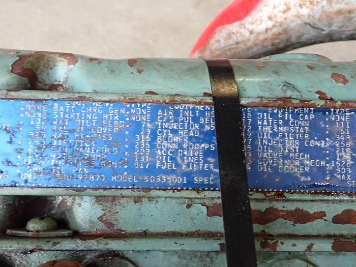 Used Detroit Diesel 3-53 Engine w/ Allison Transmission OFFSET